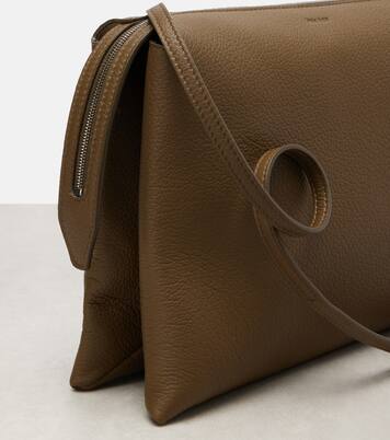 Nu Twin Small leather shoulder bag | The Row