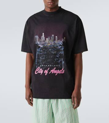 T-shirt imprimé en coton | Balenciaga