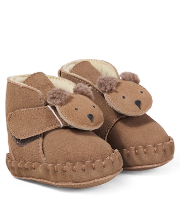 Baby Schuhe Pouty aus Veloursleder | Donsje