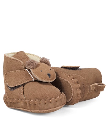 Baby Schuhe Pouty aus Veloursleder | Donsje
