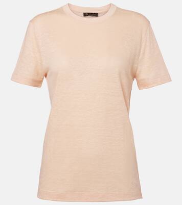 T-shirt in lino | Loro Piana