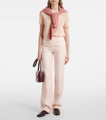 T-shirt in lino | Loro Piana