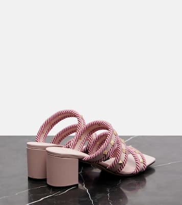 Rockstud Torchon 60 leather mules | Valentino Garavani