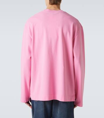 Camiseta de jersey de algodón con logo | Acne Studios