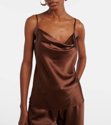 Top Sola aus einem Seidengemisch | Veronica Beard