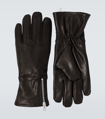 Leather gloves | Auralee