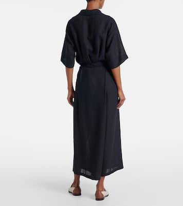 Top Janet in crêpe di lino | Loro Piana