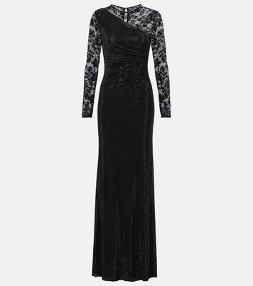 Robe longue à dentelle | Self-Portrait