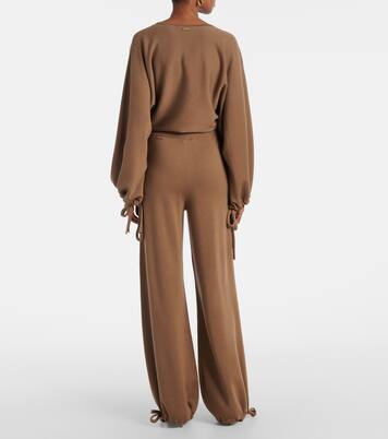 Pantalon ample en laine | Max Mara