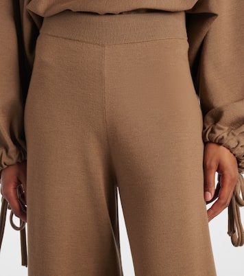 Pantalon ample en laine | Max Mara