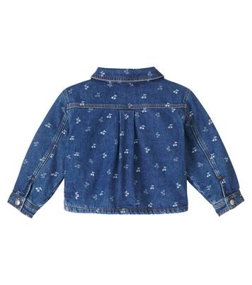 Jalia jacquard denim jacket | Bonpoint