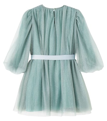 Abito in tulle con cintura | Il Gufo