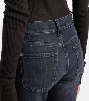 Mid-Rise Cropped Skinny Jeans | 7 For All Mankind