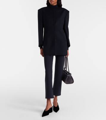 Midnight Grace high-rise jersey slim pants | Wolford