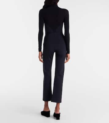 Midnight Grace high-rise jersey slim pants | Wolford
