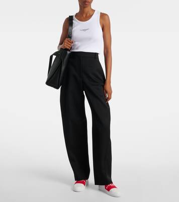 Urban Street logo leather slip-on sneakers | Givenchy