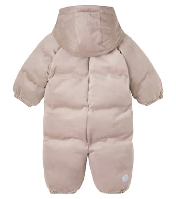 Baby Nallo corduroy snowsuit | Wheat