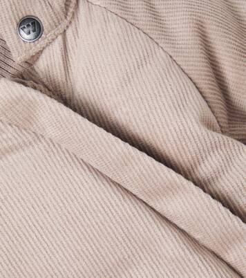 Baby Nallo corduroy snowsuit | Wheat