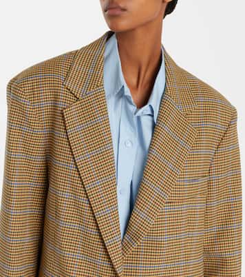 Lyra houndstooth oversized blazer | The Frankie Shop