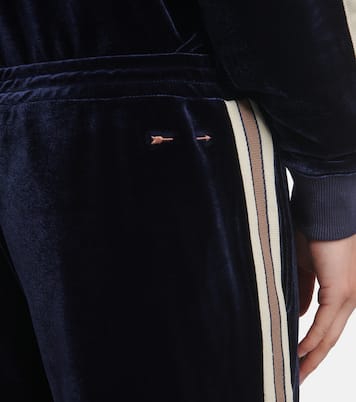 High-Rise-Jogginghose Monaco Freya aus Samt | The Upside