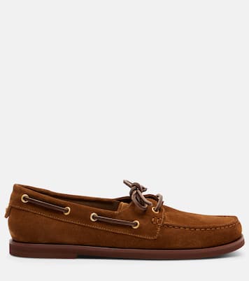 Segelschuhe Vandee aus Veloursleder | Gianvito Rossi