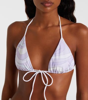 Marmo bikini top | Pucci