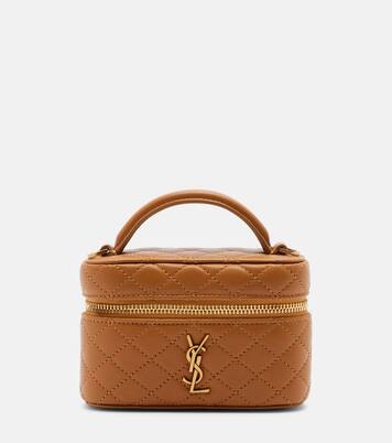 Gaby Micro leather vanity bag | Saint Laurent