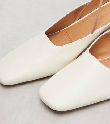 Anna leather slingback pumps | Calvin Klein Collection