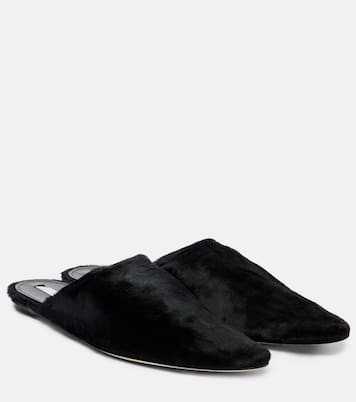 Elipse calf hair mules | Christen