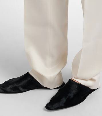 Elipse calf hair mules | Christen