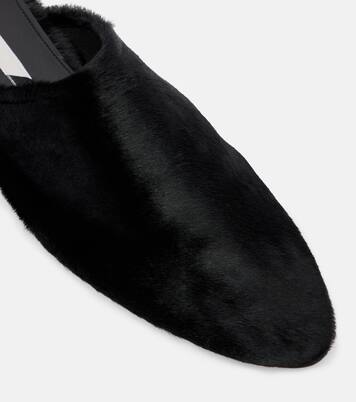 Elipse calf hair mules | Christen