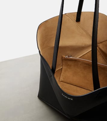 Cabas Puzzle Fold Large en cuir | Loewe