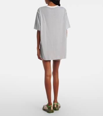 x On camiseta a rayas bordada | Loewe