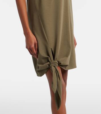 Cotton jersey midi dress | JW Anderson