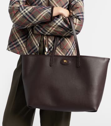 Wendbare Tote Bag Burberry Check Medium aus Leder | Burberry