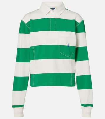Striped cotton jersey polo shirt | Polo Ralph Lauren