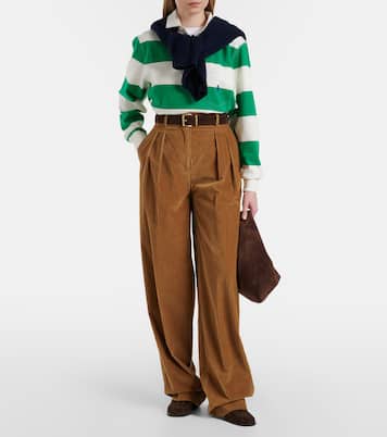 Striped cotton jersey polo shirt | Polo Ralph Lauren