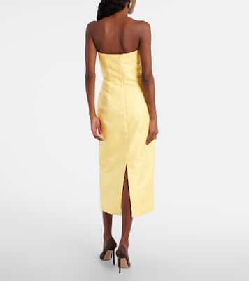 Midikleid Hailee aus Moiré | Emilia Wickstead