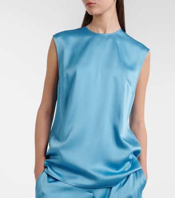 Satin top | Stella McCartney