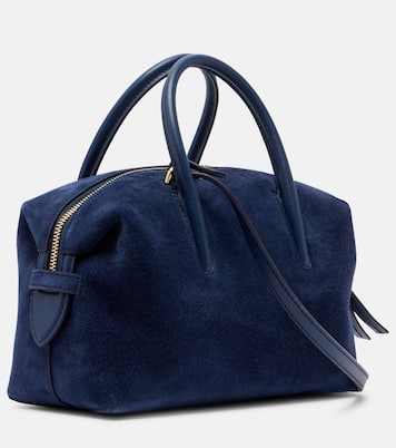 Stockholm Small suede top-handle bag | DeMellier