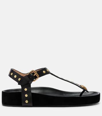 Enore studded leather thong sandals | Isabel Marant