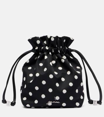 Bou polka-dot pouch | Ganni