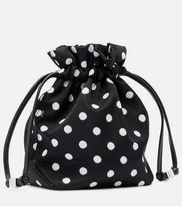 Bou polka-dot pouch | Ganni