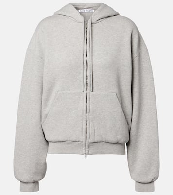 Sweat-shirt à capuche Faye en coton | Acne Studios