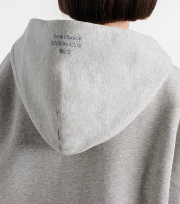 Sweat-shirt à capuche Faye en coton | Acne Studios
