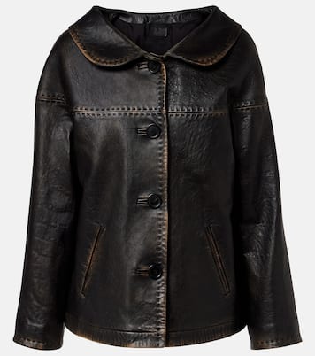 Leather jacket | Prada