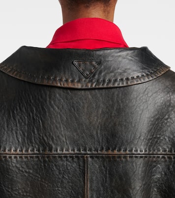 Leather jacket | Prada