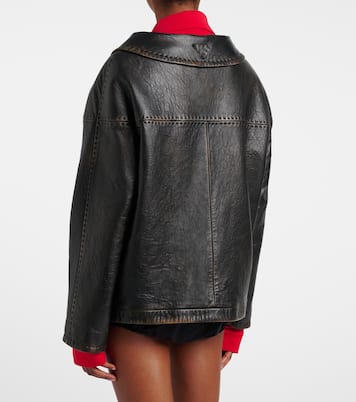 Leather jacket | Prada