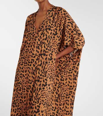 Vanessa leopard-print kaftan | Melissa Odabash