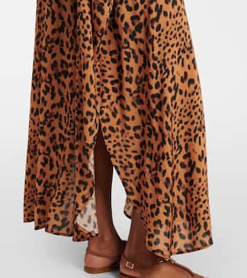 Vanessa leopard-print kaftan | Melissa Odabash